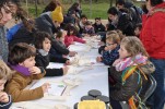 Els Gegants de Ripollet apadrinen la gegantona d'Els Pinetons, en el 10è aniversari de l'escola -Imatge 4-