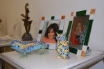 El taller d'arts decoratives exposa al Centre Cultural -Imatge 3-
