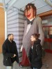 El Cabraboc es passeja per escoles i equipaments abans del Carnaval  -Imatge 3-