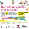 Continuen oberts fins al 4 de gener els patis de les escoles Tatché i Tiana -Imatge 2-