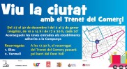 Viu la ciutat amb el Trenet del Comerç! Punts de distribució dels tiquets -Imatge 2-