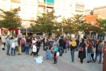 Concentració de la comunitat educativa i vaga desigual d'alumnes de secundària -Imatge 4-