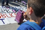 L'Escola Escursell es manifesta contra el tancament de la línia de P3 -Imatge 4-