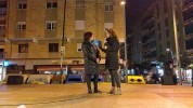 Famílies de l'AFA Els Pinetons tornen a protestar i acampanyar per la secundària  -Imatge 3-