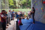 Homenatge pòstum durant la inauguració del rocòdrom municipal -Imatge 3-