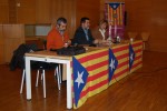 El president de l'ANC, Jordi Sànchez, omple la sala d'actes del Centre Cultural -Imatge 2-