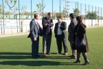 Antoni Fogué visita el poliesportiu de Ripollet -Imatge 2-