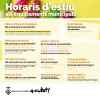 Es mantenen oberts diferents equipaments municipals durant l'agost -Imatge 2-