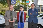 L'Ajuntament rep dos nous vehicles elèctrics cedits per l'AMB i Nissan per a la flota municipal  -Imatge 3-