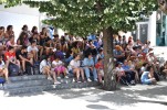 La coral d'Aspasur ofereix un concert de conegudes cançons al pati del Centre Cultural -Imatge 5-