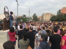 Milers de veïns de Ripollet i Cerdanyola units en el tall de la C58 a la Vaga General 3-O -Imatge 3-