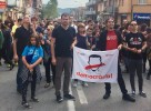 Milers de veïns de Ripollet i Cerdanyola units en el tall de la C58 a la Vaga General 3-O -Imatge 4-