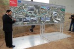 El conseller d'Obres Públiques, Joaquim Nadal, visita les obres del Bus VAO -Imatge 5-