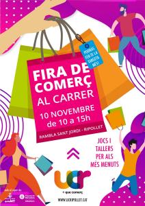 La Fira de Comerç omplirà la rambla de Sant Jordi aquest diumenge -Imatge 1-