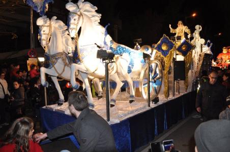 A punt per a donar la benvinguda als Reis Mags de l'Orient -Imatge 1-