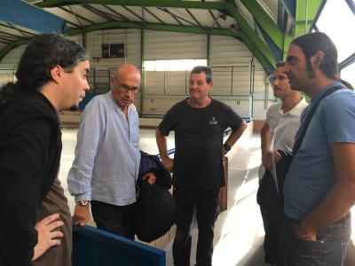 Actuació municipal per reparar els desperfectes del Pavelló Joan Creus -Imatge 1-