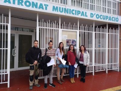 L'Ajuntament contracta cinc joves en pràctiques -Imatge 1-