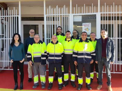 En marxa el programa Enfeina't, amb la contractació de 7 persones desocupades de llarga durada -Imatge 1-