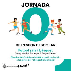 Jornada Zero de l'Esport Escolar 2019-2020 -Imatge 1-