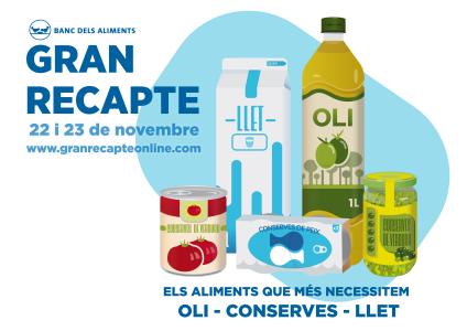 El Gran Recapte busca recollir 10 tones de menjar a Ripollet -Imatge 1-