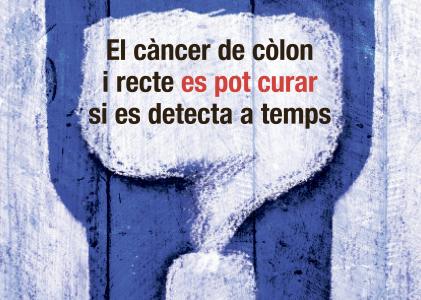 En marxa la campanya per a la detecció precoç del càncer de còlon i recte -Imatge 1-