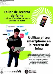 Nou taller de recerca de feina a través d'smartphone -Imatge 1-