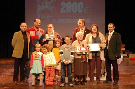 Guanyadors del sorteig de Nadal de la Unió de Botiguers -Imatge 1-