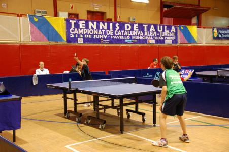 Arriba el 3er Campionat de Catalunya de Tennis Taula Aleví-Juvenil farcit d'activitats -Imatge 1-