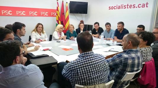 L'executiva del PSC al Vallès Occidental Sud se centra en les polítiques socials de cara al 20-D -Imatge 1-