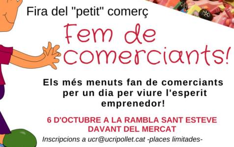 S'obren les inscripcions per a la fira infantil 'Fem de Comerciants' -Imatge 1-
