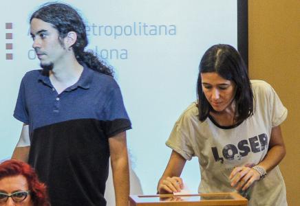 José María Osuna i Juan Parralejo, representants de Ripollet a l'Àrea Metropolitana de Barcelona -Imatge 1-
