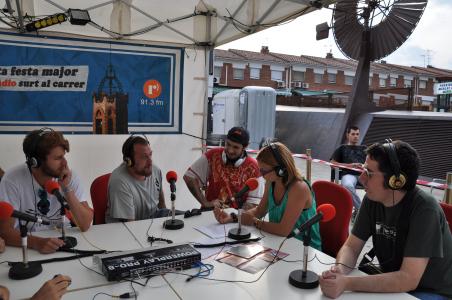 La Ràdio surt al carrer durant el cap de setmana de la Festa Major -Imatge 1-