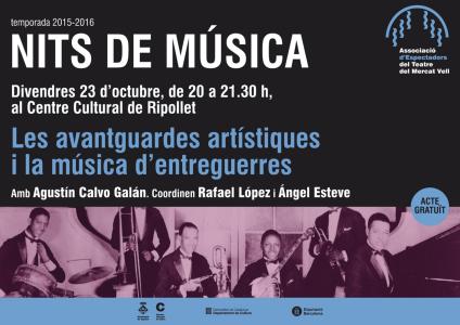 Les vanguardies artístiques i la música d'entreguerres, a les Nits de Música -Imatge 1-