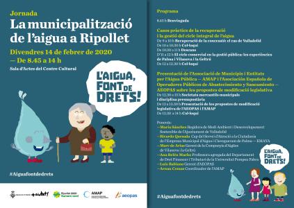   Jornades sobre la municipalització de l'aigua a Ripollet -Imatge 1-