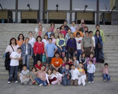 'La Peña' rep als equips de bàsquet de l'Anselm Clavé -Imatge 1-