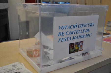 Avui acaba el termini de la votació popular per escollir el cartell oficial de la Festa Major 2017 -Imatge 1-