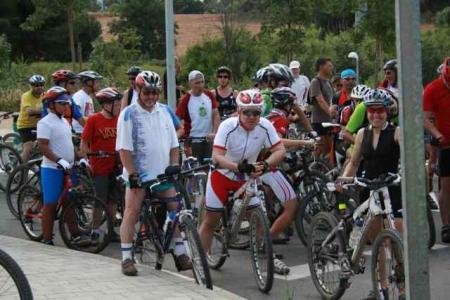 Bicicletada de les CAV per fomentar els espais verds i les alternatives ecològiques -Imatge 1-