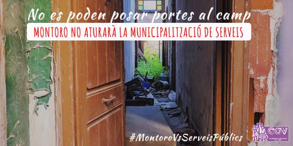 Campanya de les CAV a favor de la municipalització de serveis -Imatge 1-
