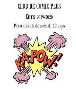 Club de Cmic Plus: Presentaci i benvinguda -Imatge 1-