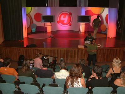 El Teatre Auditori, escenari de la gravació d´un programa pel canal Cuatro -Imatge 1-