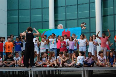 La Placeta i l'Escola de Música realitzen un acte per realçar el valor de la inclusió -Imatge 1-