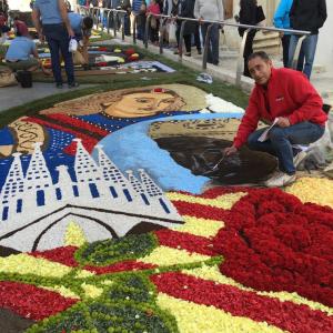 Ripollet, present en una mostra internacional de catifes florals a Malta -Imatge 1-