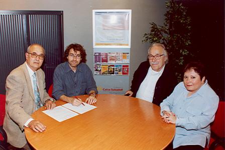 L´Associació d´Espectadors rep 20.000 euros de la Fundació Caixa de Sabadell -Imatge 1-