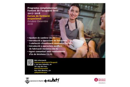 Nova oferta de cursos de formació per a aturats al PMO -Imatge 1-