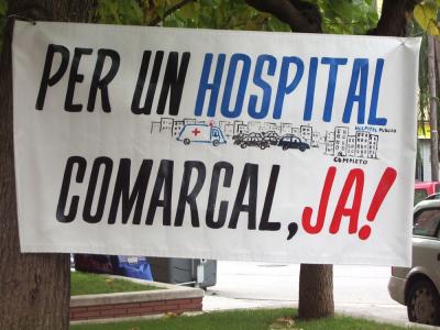 La coordinadora per la defensa de la Sanitat fa el seguiment de l'hospitat comarcal -Imatge 1-