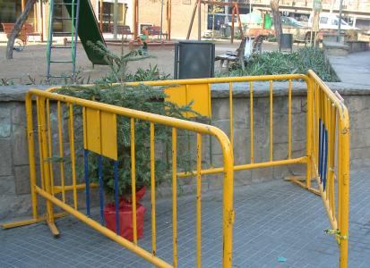 S'habiliten punts de recollida d'arbres de Nadal -Imatge 1-