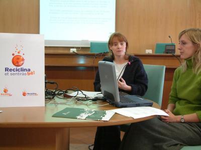 ´Reciclina, et sentiràs bé!´, una forma positiva de promoure la recollida selectiva -Imatge 1-