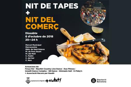 Tot a punt per la 4ª edició de la Nit de Tapes i Nit de Comerç -Imatge 1-