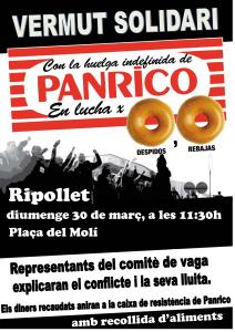 Vermut solidari pels treballadors de Panrico -Imatge 1-