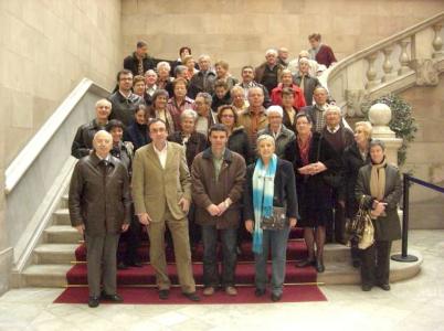 L'agrupació local de Convergència Democràtica de Catalunya visita el Parlament de Catalunya -Imatge 1-